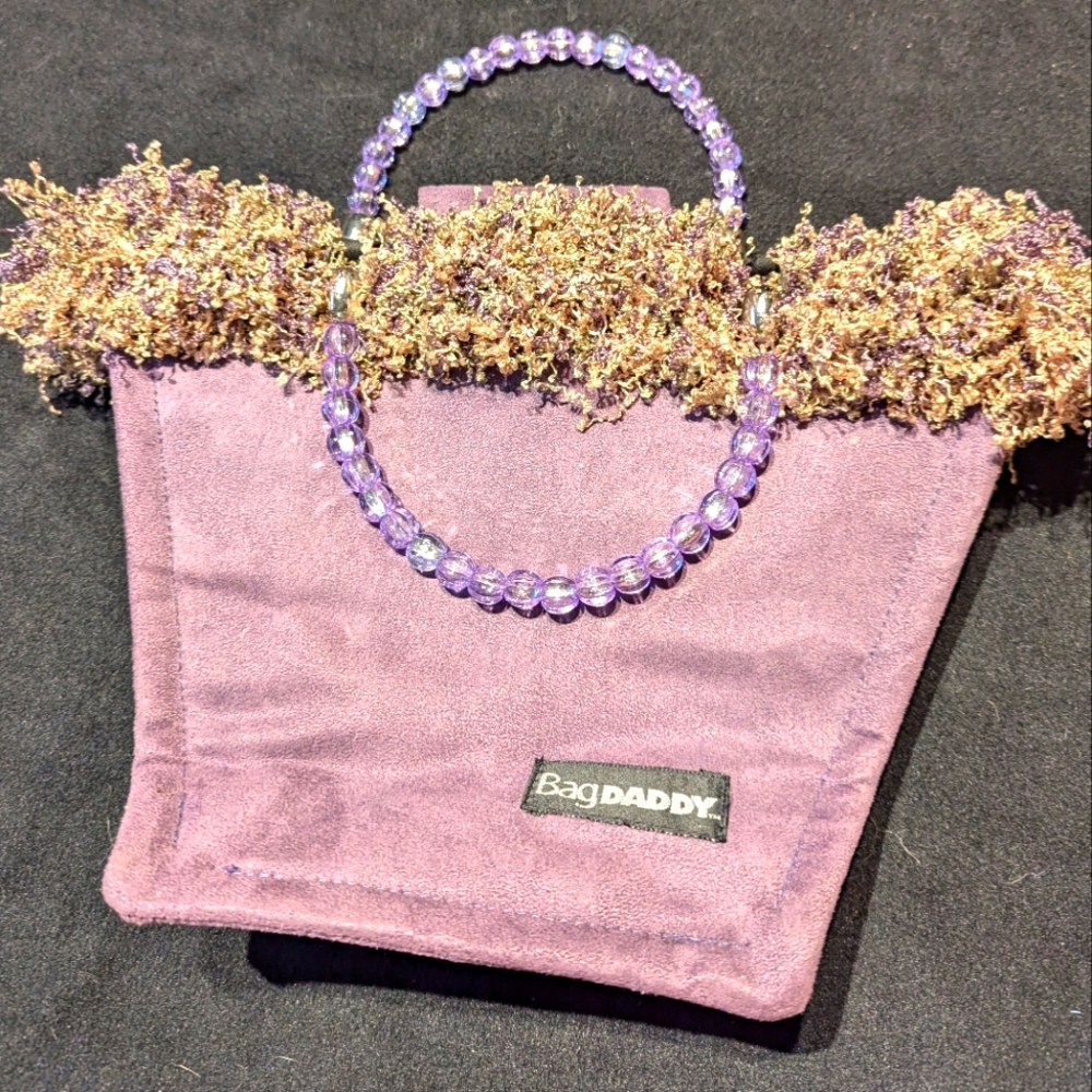 BagDaddy purple small purse